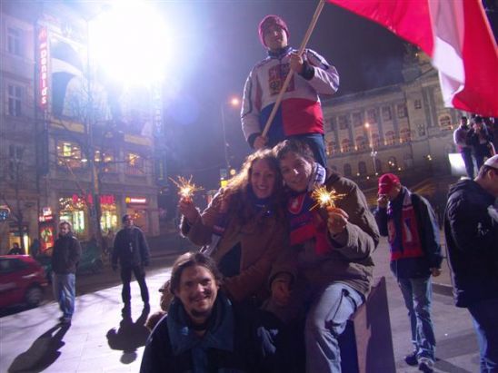 Natáčení reklamy 12.12.05